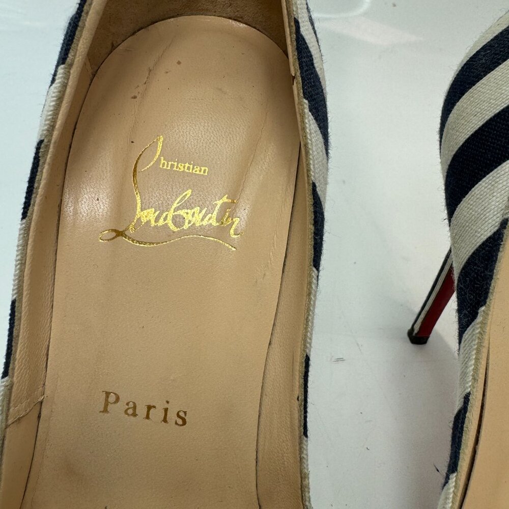 🌷❤️‍🔥FINAL SALE 🔥 NO OFFERS🌷💥Christian Louboutin Just Soon Heels 36.5 - Picture 5 of 12